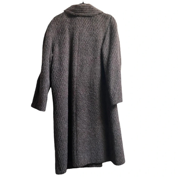 Vintage Surrey Classics Canada Mohair scarf A line trench jacket coat  Sz M/ L - Picture 3 of 17